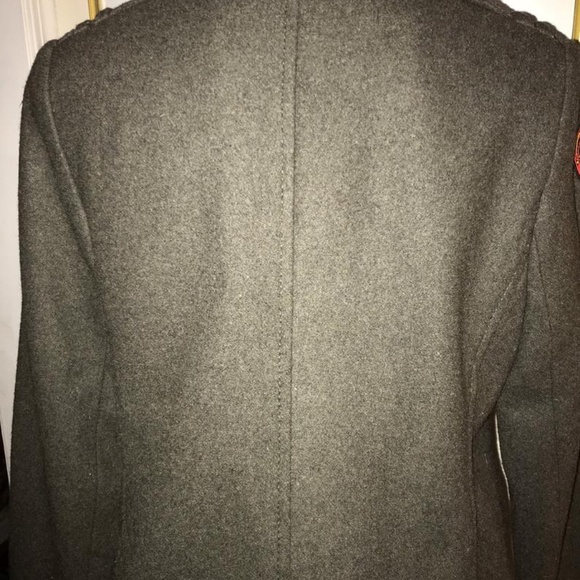 OLD NAVY MILITARY JACKET RE-DONE~STUDS & PATCHES~S - Picture 4 of 4